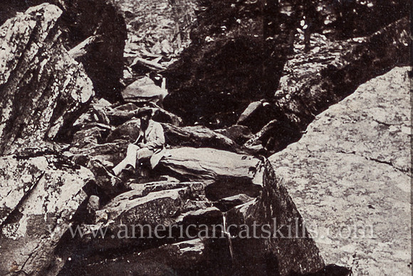 Historic Catskills stereoview by William England taken during his 1859 tour of the United States.