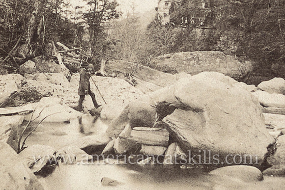 Historic Catskills stereoview by William England taken during his 1859 tour of the United States.