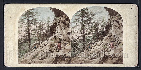 Historic Catskills stereoview by William England taken during his 1859 tour of the United States.