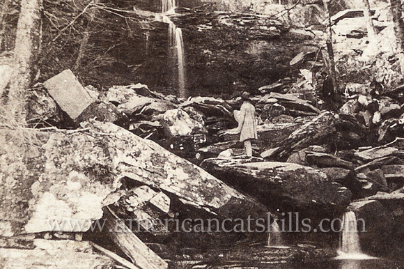 Historic Catskills stereoview by William England taken during his 1859 tour of the United States.