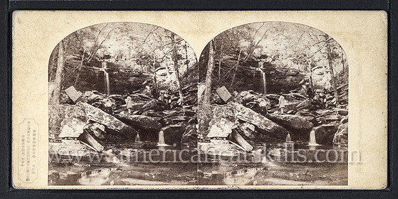 Historic Catskills stereoview by William England taken during his 1859 tour of the United States.