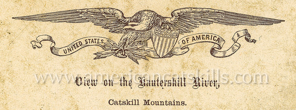Historic Catskills stereoview by William England taken during his 1859 tour of the United States.