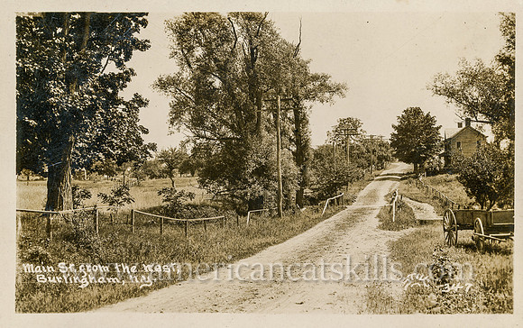 347_Main St. from the west; Burlingham, N.Y.