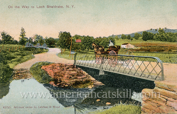 On the Way to Loch Sheldrake, N.Y.