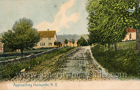 Approaching Hurleyville, N.Y.