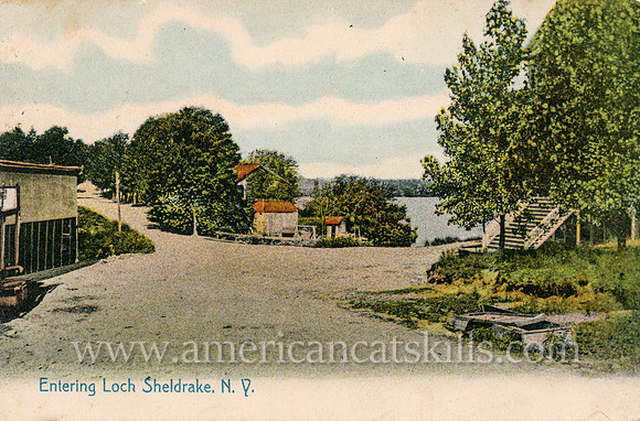 Entering Loch Sheldrake