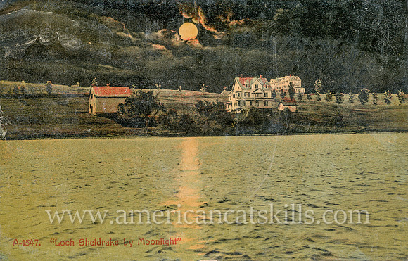 Loch Sheldrake by Moonlight