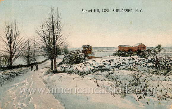 Sunset Hill, Loch Sheldrake, N.Y.