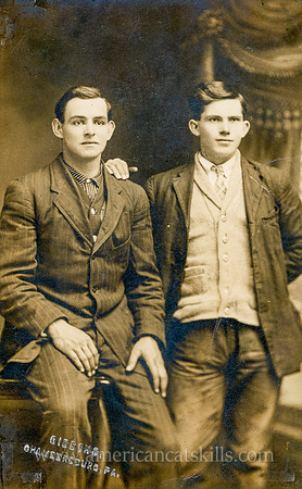 Portrait, Two Young Men