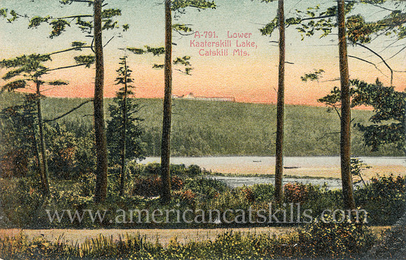 Lower Kaaterskill Lake, Catskill Mts.