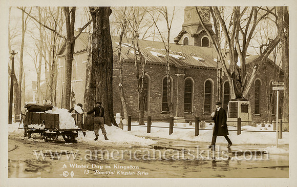 A Winter Day in Kingston, No. 13, Beautiful Kingston Series