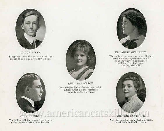 Class Portraits (3), Kingston Academy, 1913