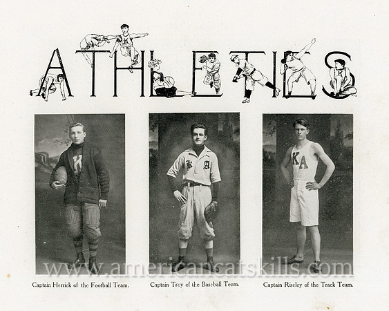 Captains, Kingston Academy, 1913