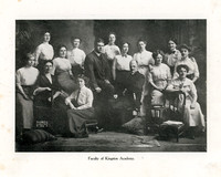 Faculty of Kingston Academy, 1913