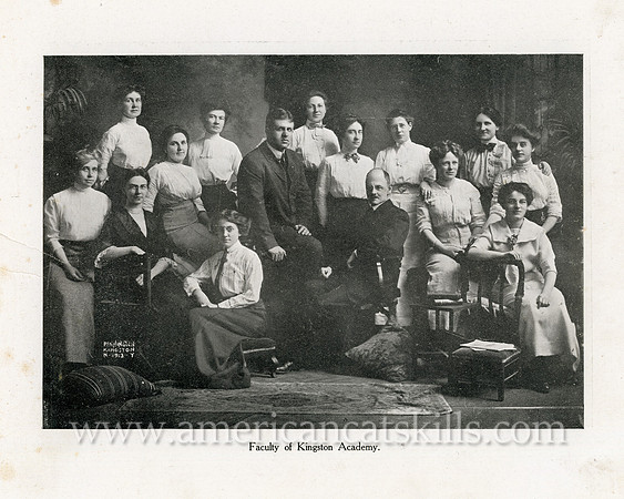 Faculty of Kingston Academy, 1913