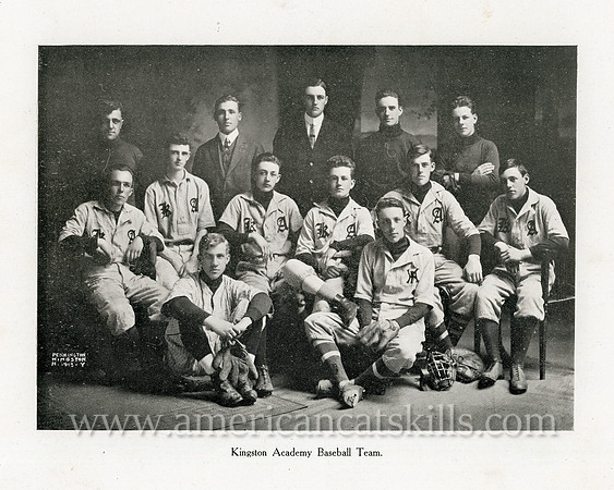 Kingston Academy Baseball Team, 1913