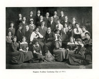 Kingston Academy Graduating Class of 1913