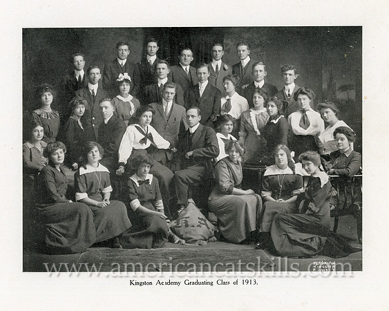 Kingston Academy Graduating Class of 1913