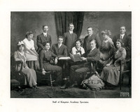 Staff of Kingston Academy Spectator, 1913