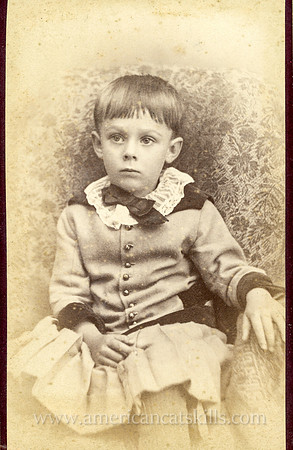 Portrait, Young Child, by Miller & Sprague, Walton, NY