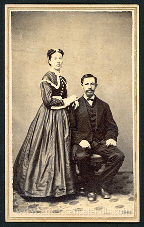 Portrait, Couple, by Thomas Rich, Kingston, New York