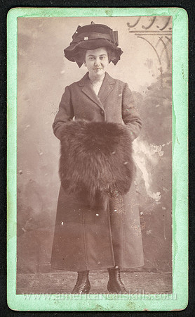 Portrait, Woman Standing, by Carlos Durand, Coxsackie, New York