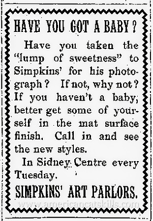G. W. Simpkins, Walton, NY