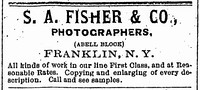 S. A. Fisher, Franklin, NY