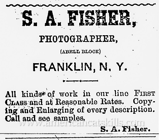 S. A. Fisher, Franklin, NY