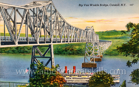 Rip Van Winkle Bridge, Catskill, N. Y.