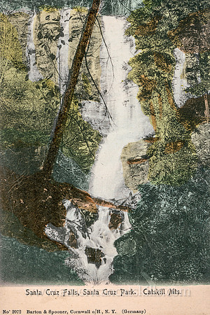 Santa Cruz Falls, Santa Cruz Park. Catskill Mts.
