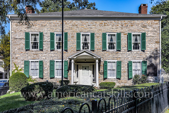 Henry Sleight House in the Stockade District of Kingston, New York and home to the Wiltwyck Chapter of the Daughters of the American Revolution.