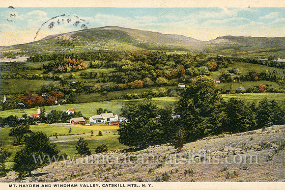 Mt. Hayden and Windham Valley, Catskill Mts., NY