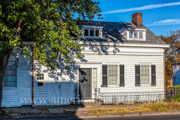 The Amelia Westbrook House located within the Stockade District of historic Kingston was built circa 1831 by Joseph Smith, owner of a nearby general store.