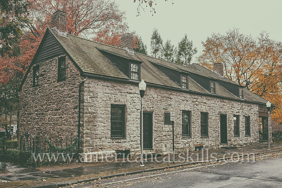 The Senate House in the historic Stockade District of Kingston was the meeting place of the first New York State Senate in September and October 1777.