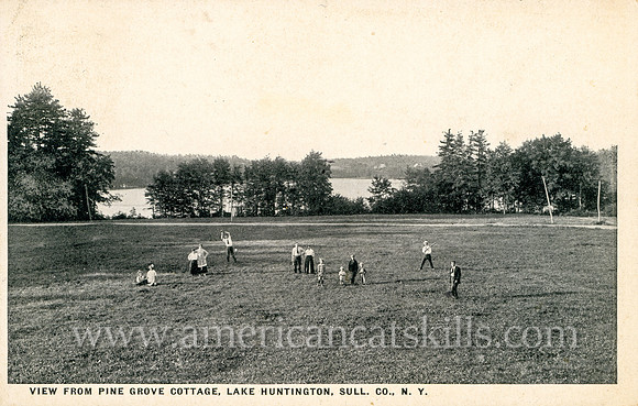 View From Pine Grove Cottage, Lake Huntington, Sull. Co., N.Y.