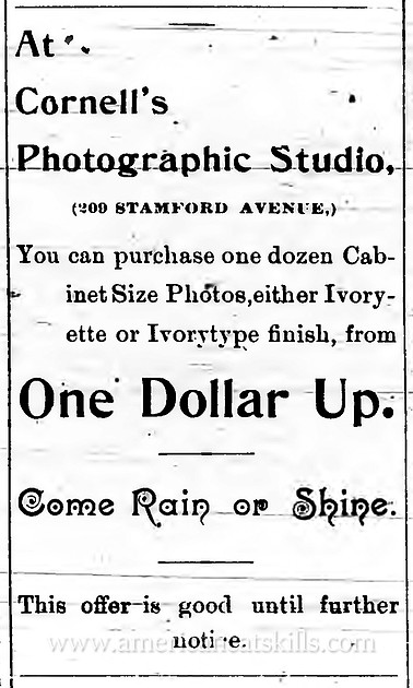 Schuyler S. Cornell was a popular photographer who operated out of the village of Stamford in Delaware County, New York for nearly 50 years.