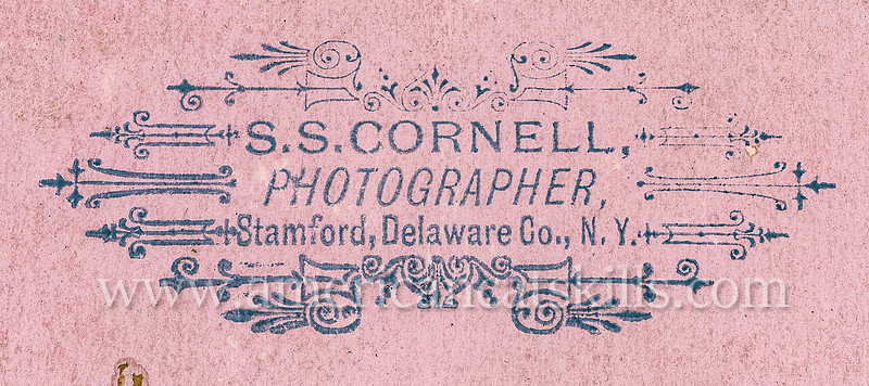 Schuyler S. Cornell was a popular photographer who operated out of the village of Stamford in Delaware County, New York for nearly 50 years.