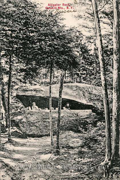 Alligator Rock, Catskill Mts., N. Y.