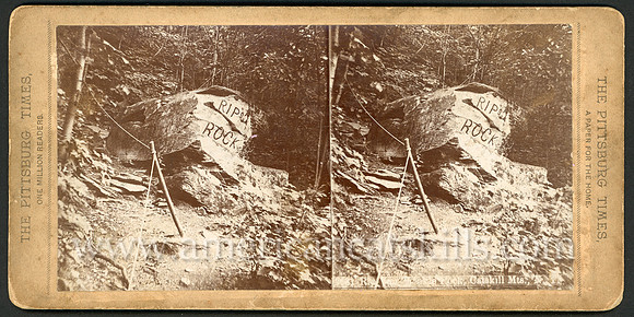 Rip Van Winkle Rock, Catskill Mts., N. Y.