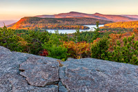 Sunset Rock along the Escarpment Trail is one of the finest views in the Catskills.