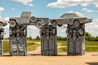 Photograph of Carhenge located at Alliance, Nebraska.