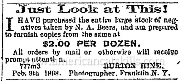 Burton Hine, Photograph Gallery, Franklin, NY
