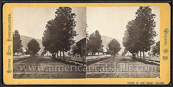North Street, looking south from Fitch Street. Burton Hine, photographer.