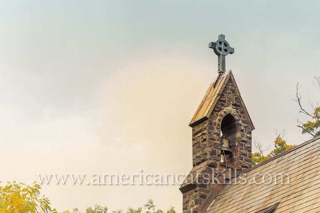 Gloria Dei Church located in Palenville, New York at the entrance to Kaaterskill Clove in the northern Catskills.