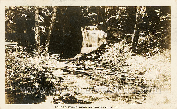Canada Falls Near Margaretville, N. Y.
