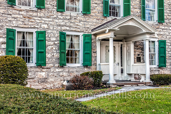 Henry Sleight House in the Stockade District of Kingston, New York and home to the Wiltwyck Chapter of the Daughters of the American Revolution.