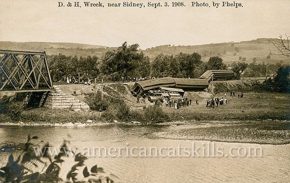 D. & H. Wreck, near Sidney, September 3, 1908 (4)