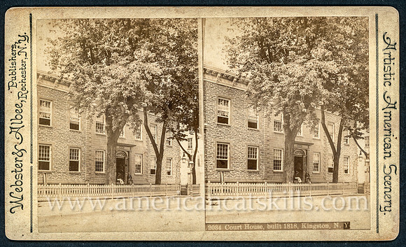 2034_Court House, Built 1818, Kingston, N. Y.