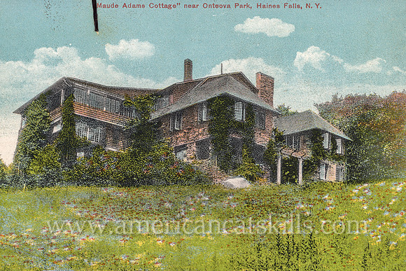 Maude Adams Cottage near Onteora Park, Haines Falls, N. Y.